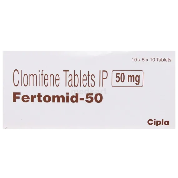 fertomid 50mg tablet 10's